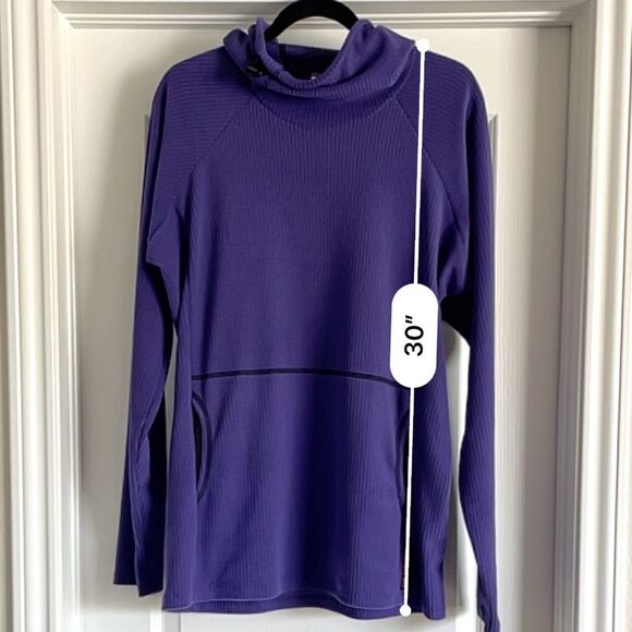 Melanzana Men's M Micro Grid Hoodie V2 Grape Purple 2024 NEW - Picture 4 of 11